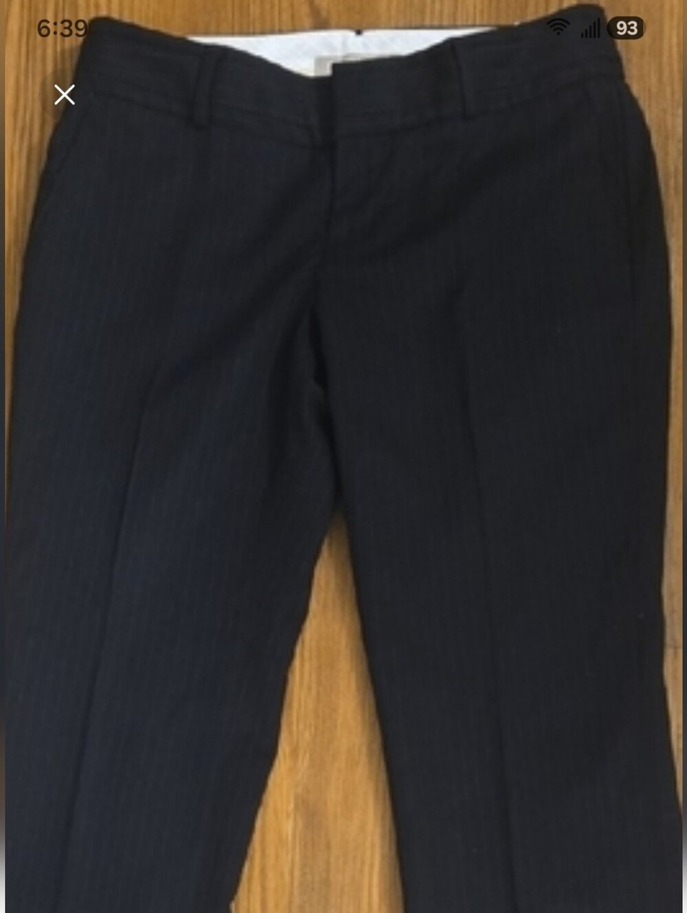 Banana Republic Pinstripe Trousers